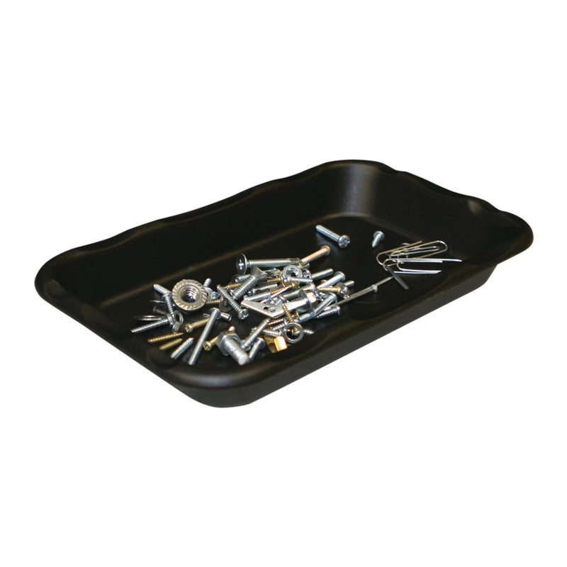 Performance Tool W1285 Large Magnetic Nut & Bolt Tray for Garages and Workshops, Black, 6-Inch x 10-Inch - Image 5